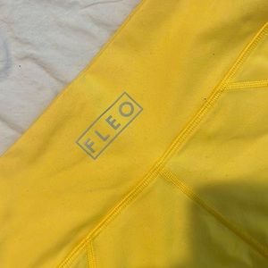 Fleo Yellow True High Shorts NFS!
